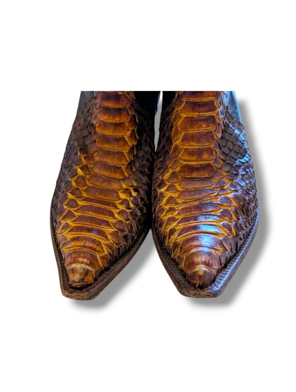 CORRAL Musgo Python Boot with Cross Trim 9 - Picture 4 of 6